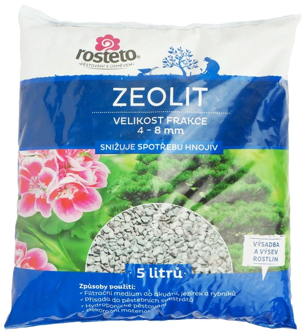 Zeolit – minerál pro provzdušnění a čištění substrátu