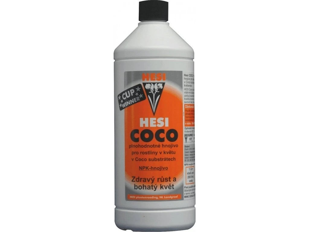 Hesi Coco – základní hnojivo pro rostliny v kokosovém substrátu